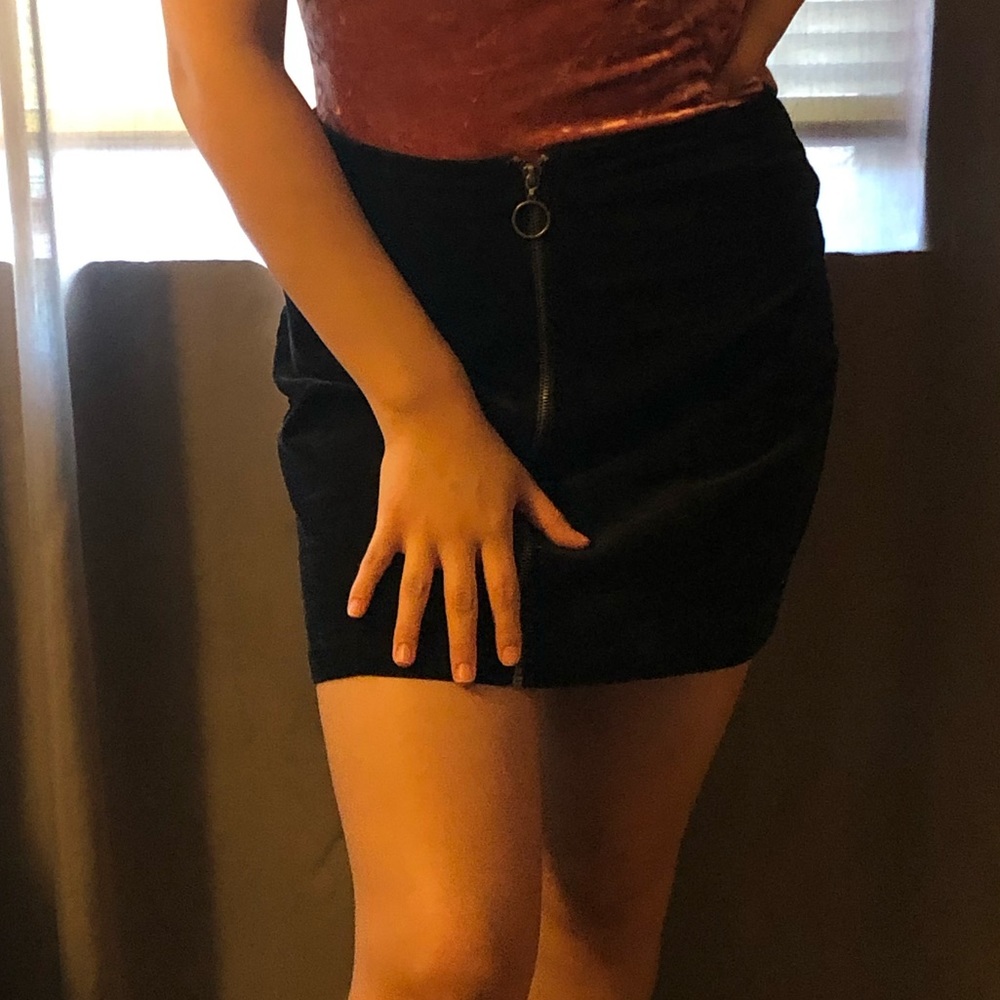 velvet skirt! :)